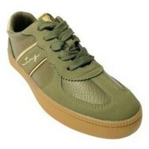 Nízke tenisky MTNG  Zapato señora MUSTANG 60860 kaki