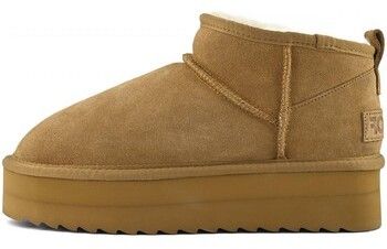 Obuv do snehu Colors of California  Platform Sheepskin Suede Boot
