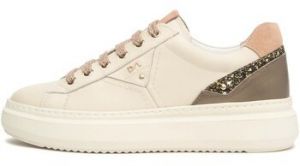 Nízke tenisky NeroGiardini  Velvet 1039 Bagoya Brown T.Glitter Gr.Top Sab Velo