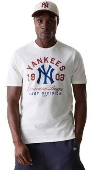Tričká s krátkym rukávom New-Era  Mlb Wrdmrk Reg Tee Neyyan Ofw