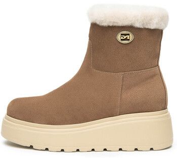 Obuv do snehu NeroGiardini  Velour Eva Gorga Panna + Ba