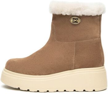 Obuv do snehu NeroGiardini  Velour Montone Cappuccino Eva Gorga Panna + Ba