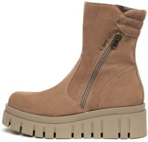 Polokozačky NeroGiardini  Velour Tr Sulmona Fango