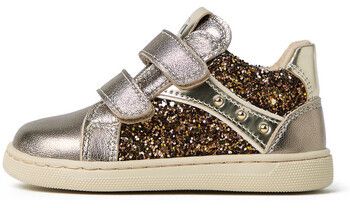 Nízke tenisky NeroGiardini  Etoile Sand T.Glitter Gr.Top Bro T.Brill Platino 6