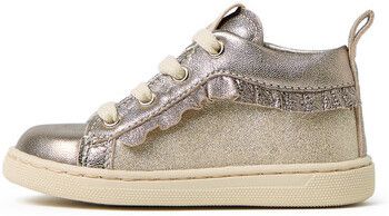 Členkové tenisky NeroGiardini  Etoile Sand T.Sirio Platino T.Brill Platino 6074 T