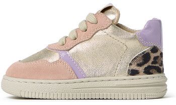 Členkové tenisky NeroGiardini  Velour Etoile Sand Miele T.Aida Leo +Iri T.Na