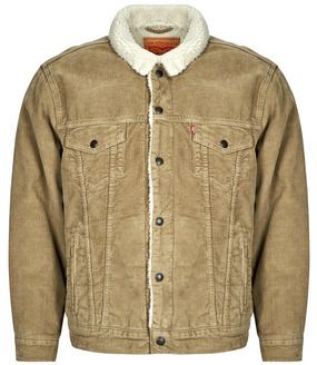 Džínsové bundy Levis  RELAXED FIT SHERPA TRKR