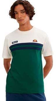 Tričká s krátkym rukávom Ellesse  Venire T-Shirt Off White/Dark Green
