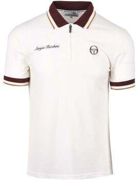 Polokošele s krátkym rukávom Sergio Tacchini  Nanto Half Zip Polo Shirt Gardenia