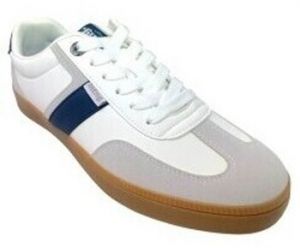 Nízke tenisky MTNG  Zapato caballero MUSTANG 84756 blanco