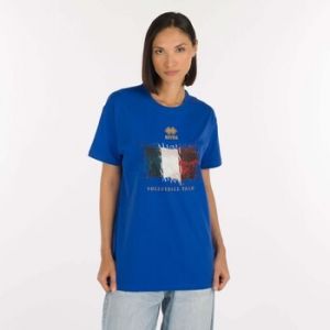 Tričká s krátkym rukávom Errea  Naz. Italia Volley T-Shirt Ita Er 04 Mc Ad