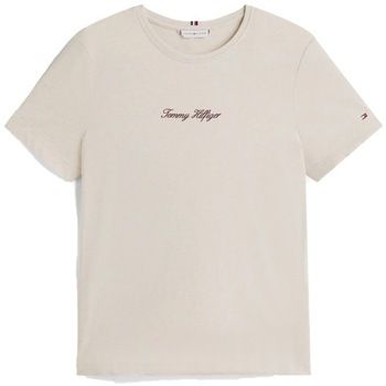 Tričká s krátkym rukávom Tommy Hilfiger  CLASSIC SCRIPT REG SS TE