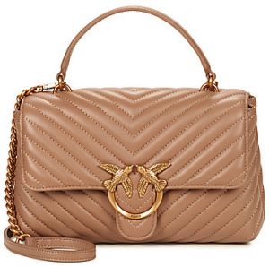 Kabelky Pinko  LOVE LADY PUFF CLASSIC CL SHEEP NAPPA CHEVRON