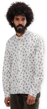 Košele s dlhým rukávom Brava Fabrics  Peanuts Flying Ace Shirt - Ecru