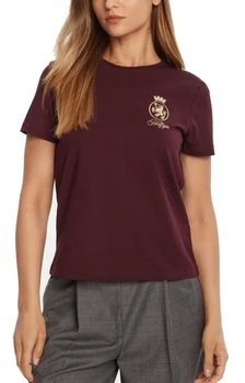 Tričká s krátkym rukávom Tommy Hilfiger  GOLD CREST REG SS TEE