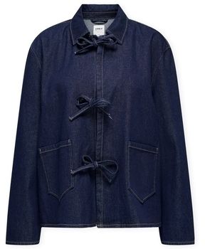 Košele a blúzky Only  Thille Jacket - Dark Blue Denim