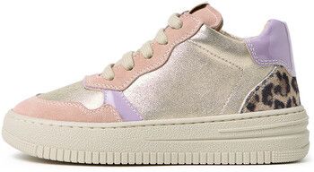 Nízke tenisky NeroGiardini  Velour Etoile Miele T.Aida Leo +Iri T.Nappa L