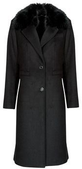 Kabáty Guess  KAROLE FUR COLLAR