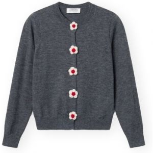 Vesty bez rukávov/Cardigany Compania Fantastica  COMPAÑIA FANTÁSTICA Cardigan 10366 - Grey