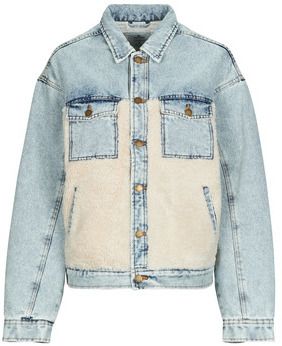 Flísové mikiny Rip Curl  CRUISIN SHERPA DENIM JACKET