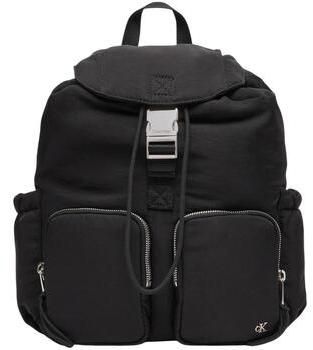 Ruksaky a batohy Calvin Klein Jeans  FLAP NYLON BACKPACK LV04K3214G