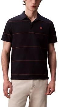 Polokošele s krátkym rukávom Calvin Klein Jeans  SS CROSS GRAIN STRIP LV04RC269G