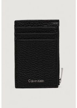 Peňaženky Calvin Klein Jeans  CK LEATHER N/S ZIP CARD CASE LV04D1030G