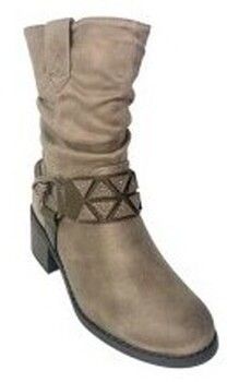 Čižmičky MTNG  Botín señora MUSTANG 54666 marron