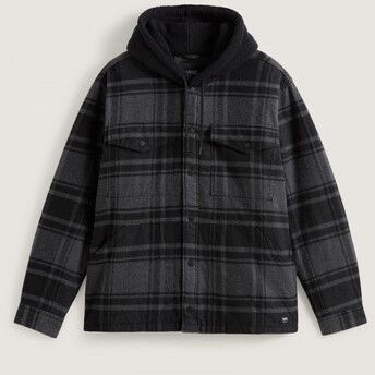 Košele s dlhým rukávom Vans  Piedmont hooded plaid shacket