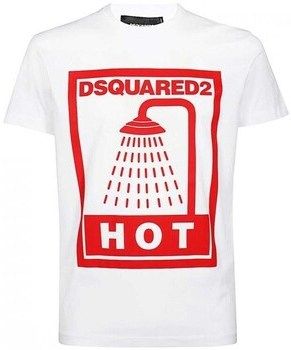 Tričká s krátkym rukávom Dsquared  S74GD0651