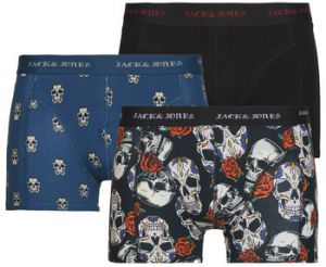 Boxerky Jack & Jones  JACMURPHY SKULL TRUNKS X3