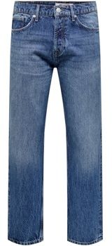 Rovné džínsy Only & Sons   Onsedge Straight Mb 4939 Azg Dnm Noos 22024939