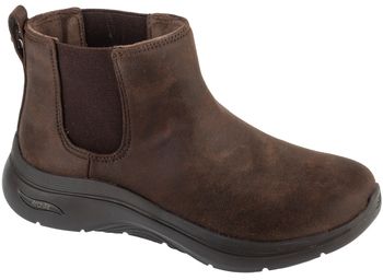 Polokozačky Skechers  Go Walk Arch Fit 2.0 Boot - Classic Charm