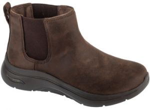 Polokozačky Skechers  Go Walk Arch Fit 2.0 Boot - Classic Charm