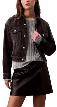 Džínsové bundy Calvin Klein Jeans  90s TRUCKER BLACK FO LV047B741G