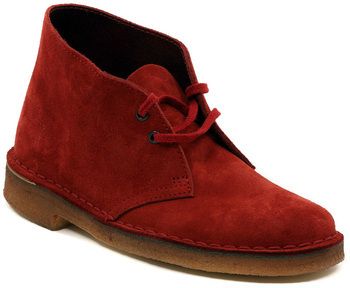 Polokozačky Clarks  DESERT BOOT CLARET