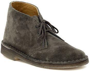 Polokozačky Clarks  DESERT BOOT DARK GREEN