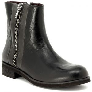 Čižmičky Nicola Barbato  TRONCHETTO CERNIERE NERO GRI