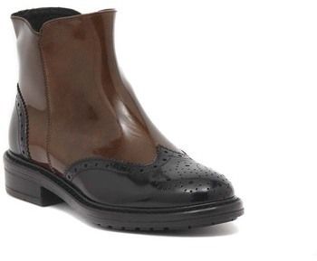 Richelieu Antica Cuoieria  SOLDINI TRONCHETTO INGLESE NERO CUOIO