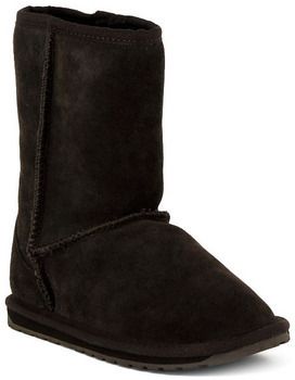 Polokozačky EMU  WALLABY LO KIDS CHARCOAL