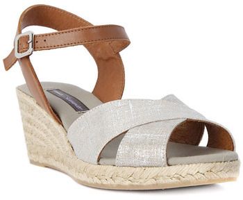 Sandále Frau  LAME' PLATINO