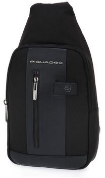 Tašky cez rameno Piquadro  NERO MONOSPALLA