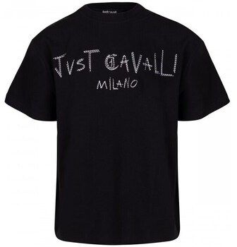 Tričká s krátkym rukávom Roberto Cavalli  78OAHT07CJ518899