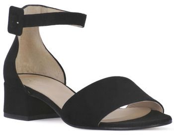 Sandále Le Fabian  NERO CAMOSCIO