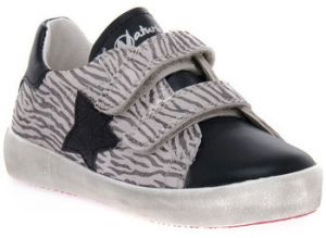 Nízke tenisky Naturino  1A02 ANNIE ZEBRA NERO