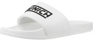 športové šľapky Munich  FLAT SLIDER D LOGO WH