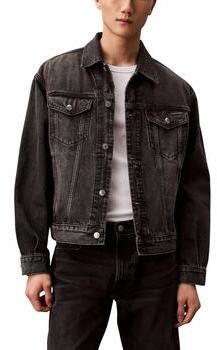 Džínsové bundy Calvin Klein Jeans  90S BLACK FOG TRUCKE LV04RB796G