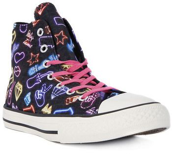 Členkové tenisky Converse  ALL STAR HI CANVAS PRINT