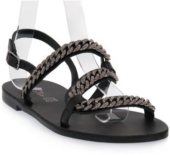 Sandále S.piero  BLACK TR SOLE