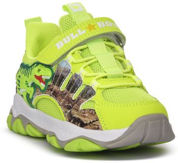 Nízke tenisky Bull Boys  VERDE T REX LUCI